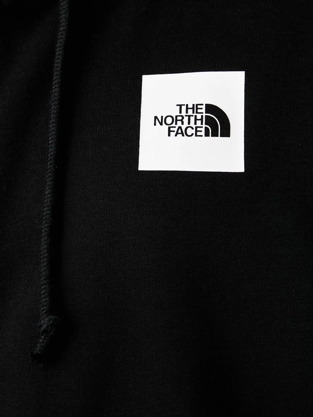 The North Face Hoodie met logopatch Zwart