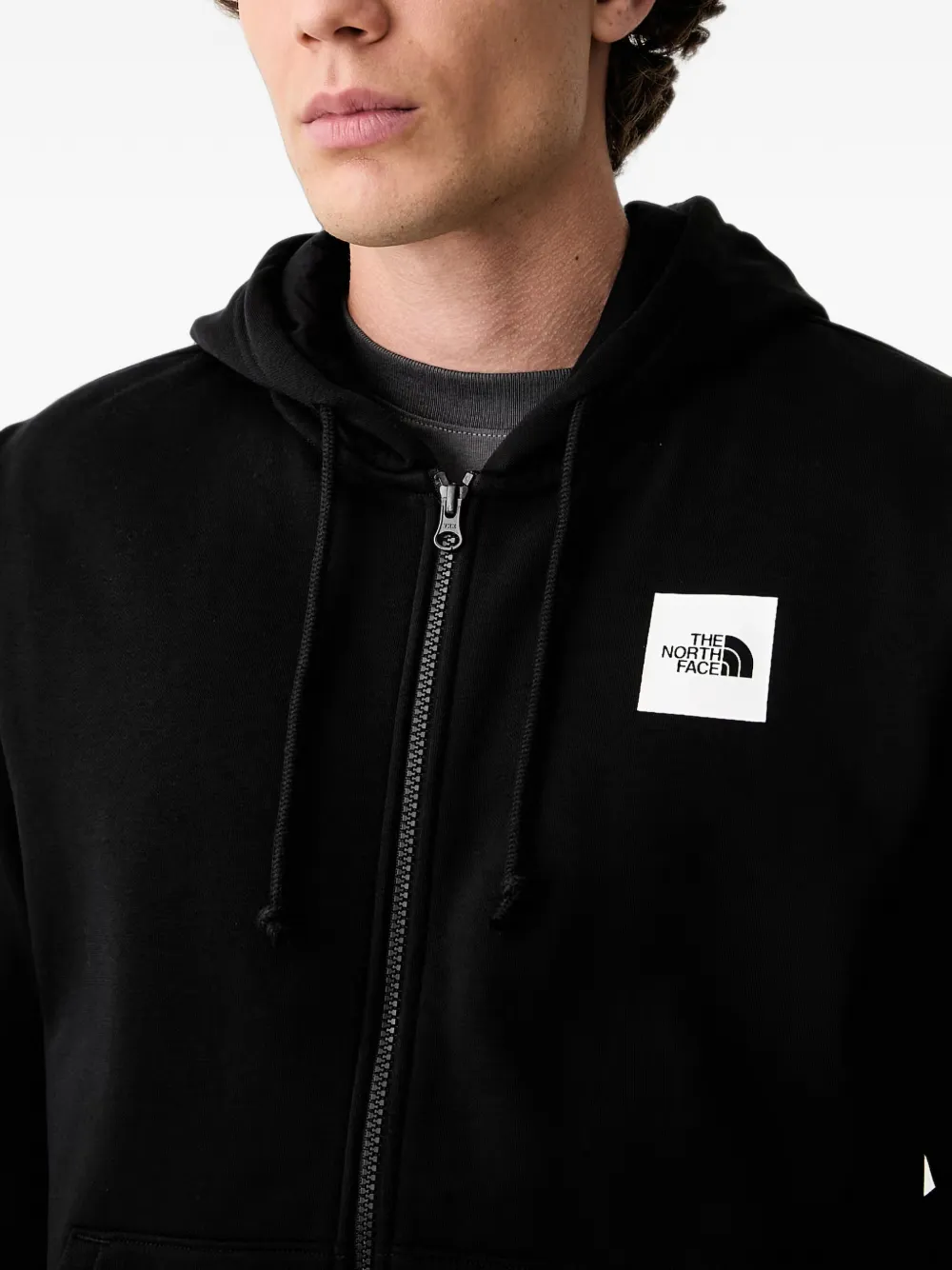 The North Face Hoodie met logopatch Zwart