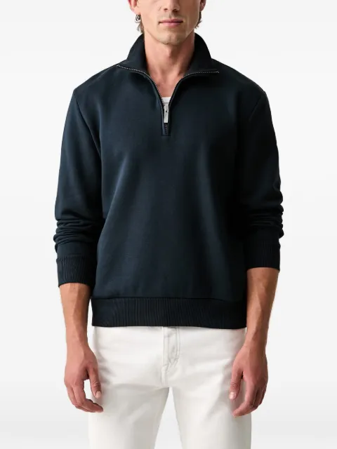 Colmar quarter-zip ribbed-trim sweatshirt