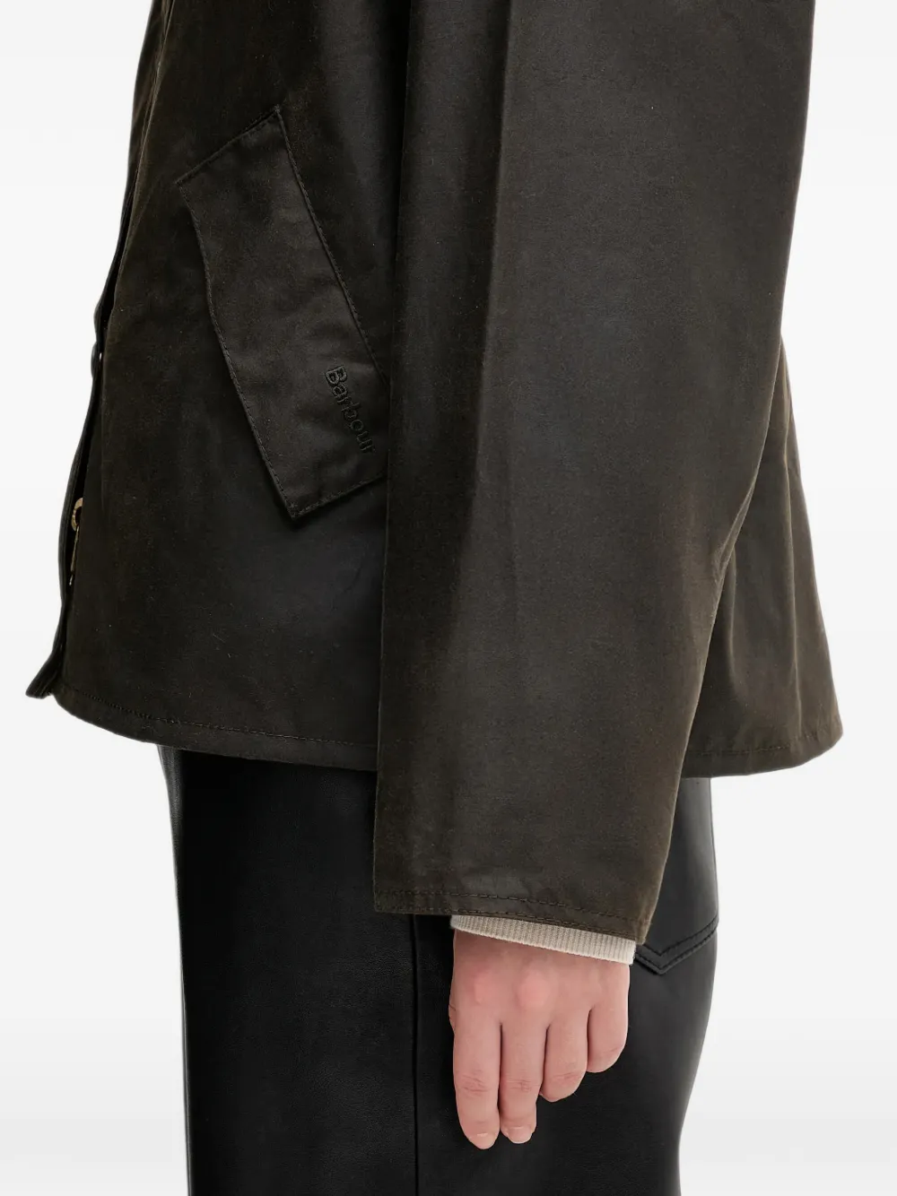 Barbour Transport legerjack Groen