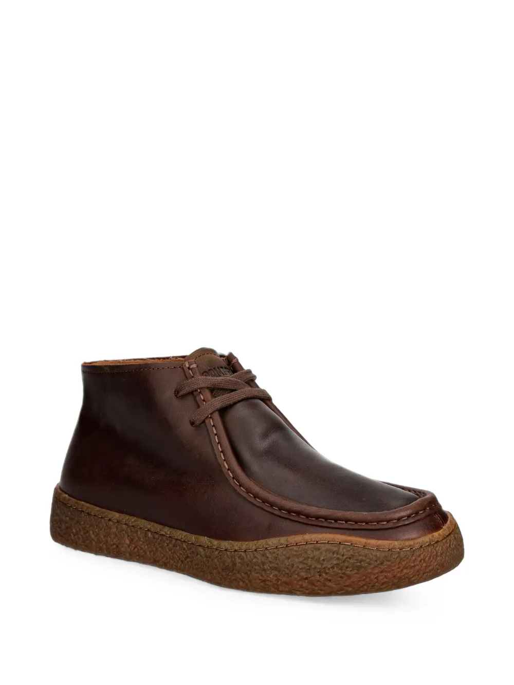 Camper Peu Terreno leather lace-up desert boots Bruin
