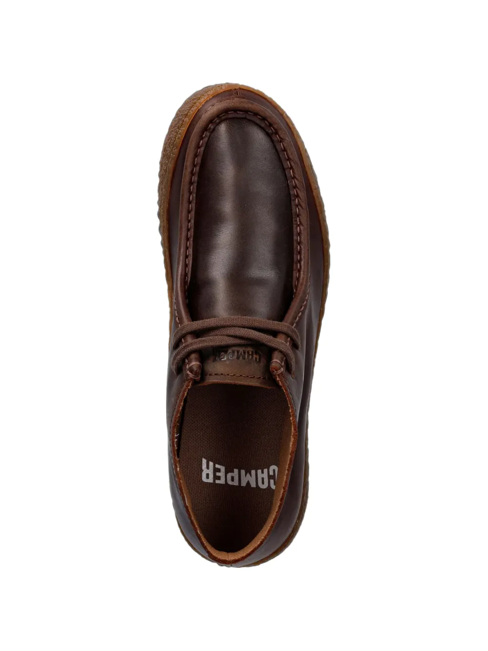 Camper Peu Terreno leather lace-up desert boots Bruin