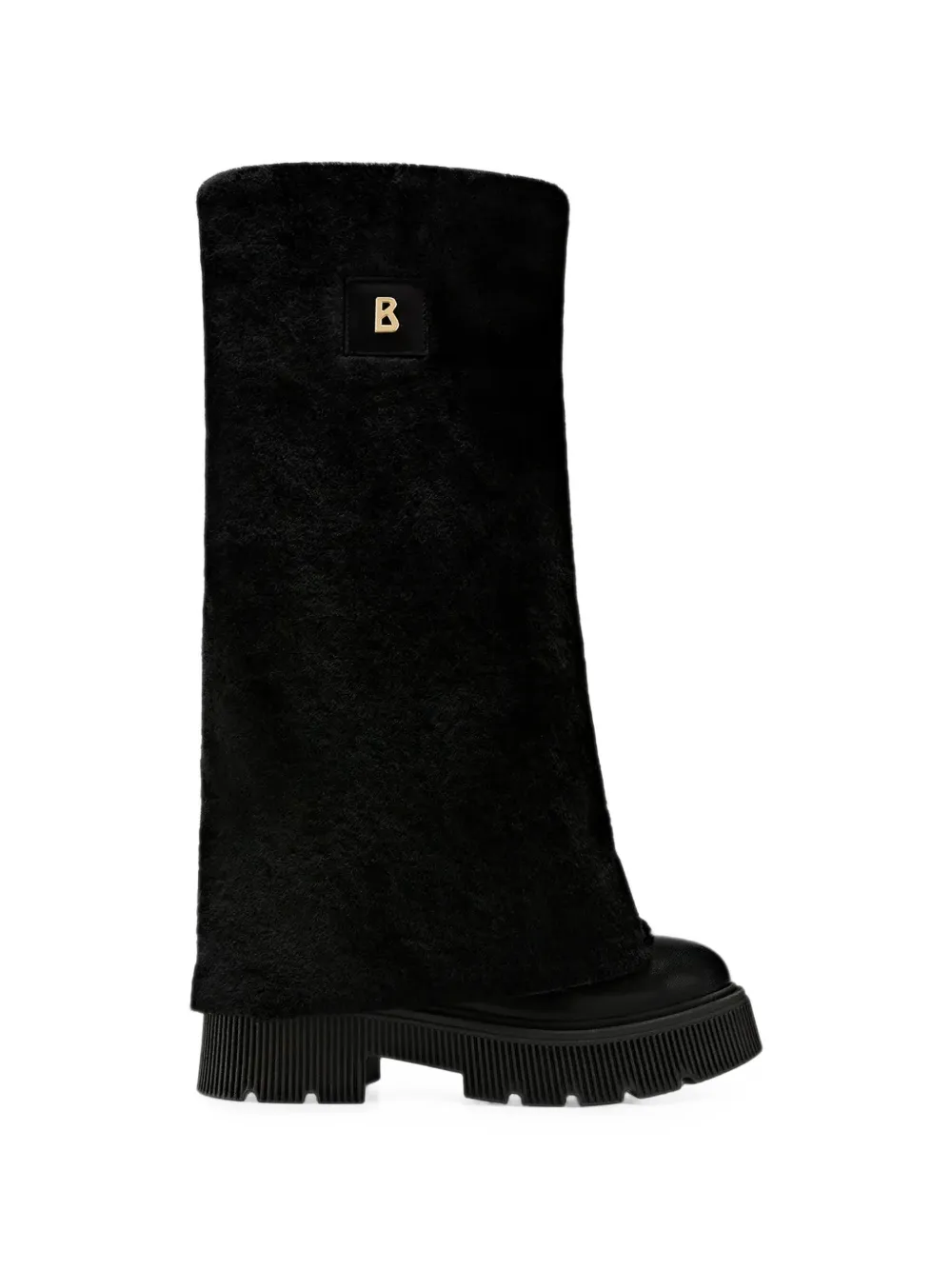 BOGNER Turin shearling-trimmed platform boots