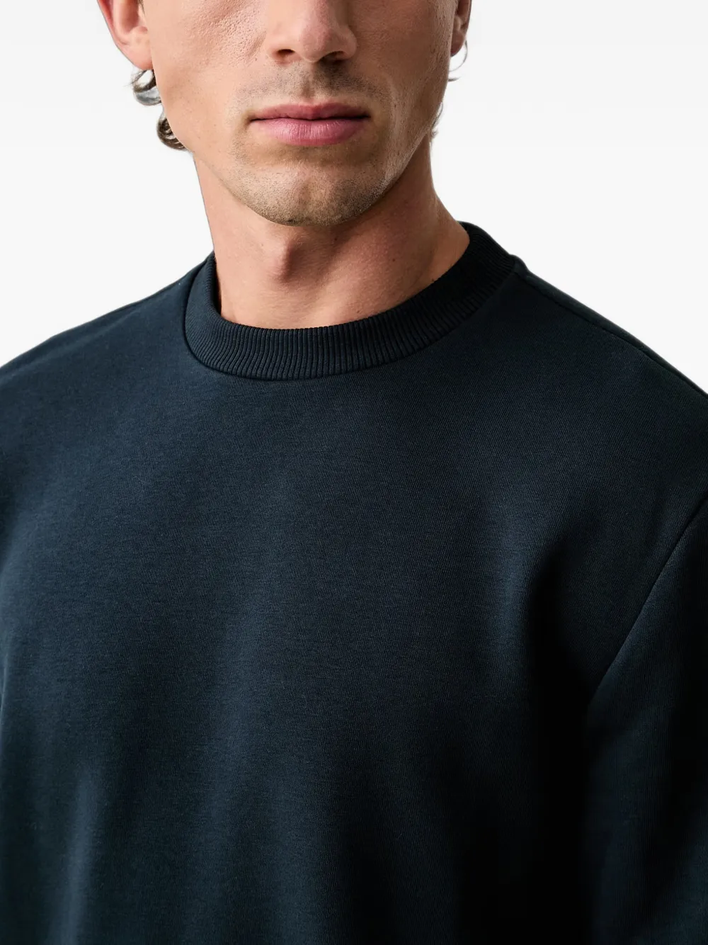 Colmar Sweater met logopatch Blauw