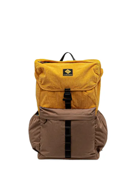 Columbia Trail Traveler 28L corduroy-panelled buckled backpack