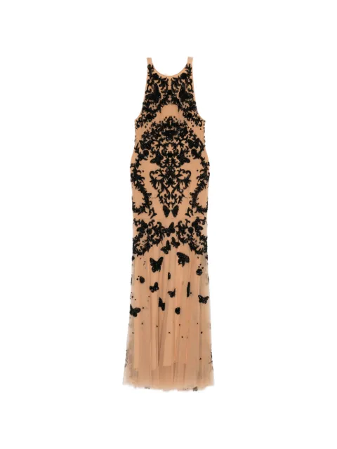 Zuhair Murad vestido de fiesta con apliques