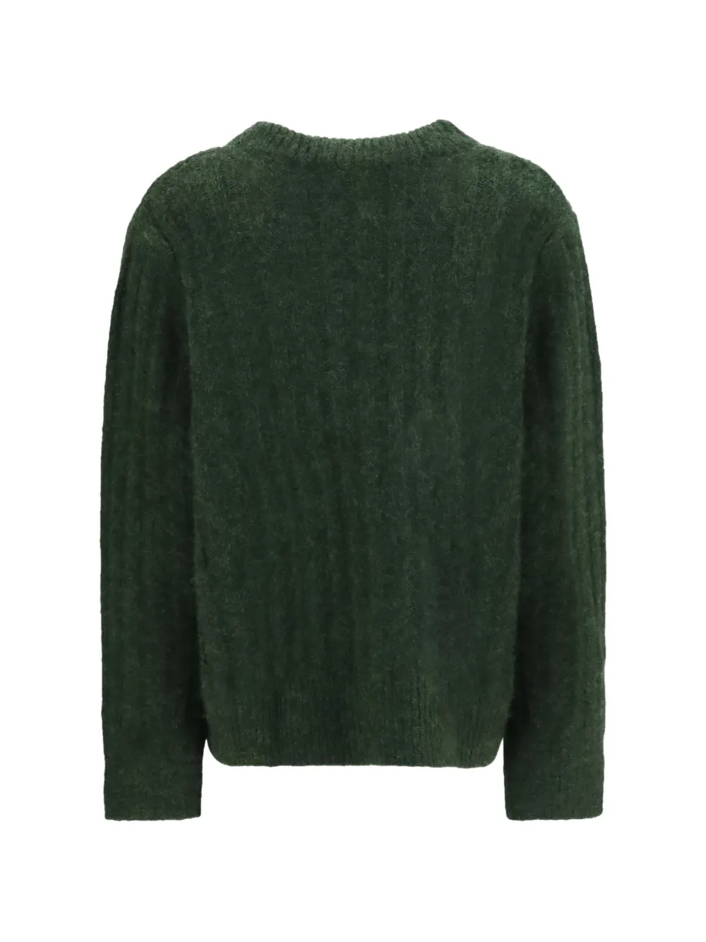 Allude Kabelgebreide trui Groen