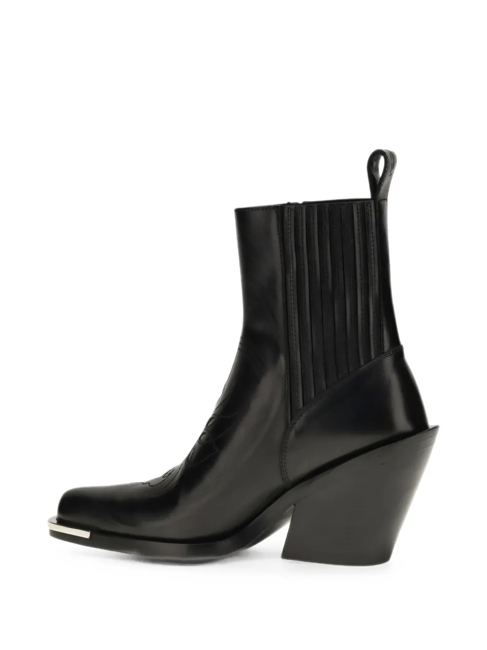 Rabanne Western ankle boots Zwart