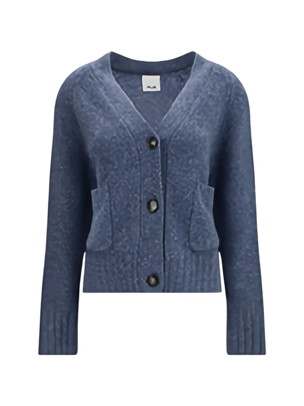Allude V-neck cashmere cardigan - Blau
