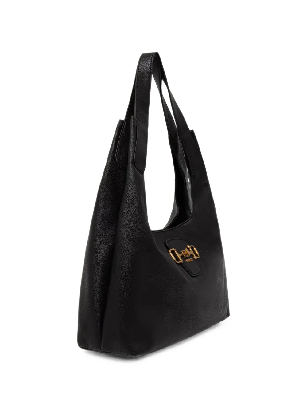 GUESS USA Sunset schoudertas met horsebit-detail Zwart