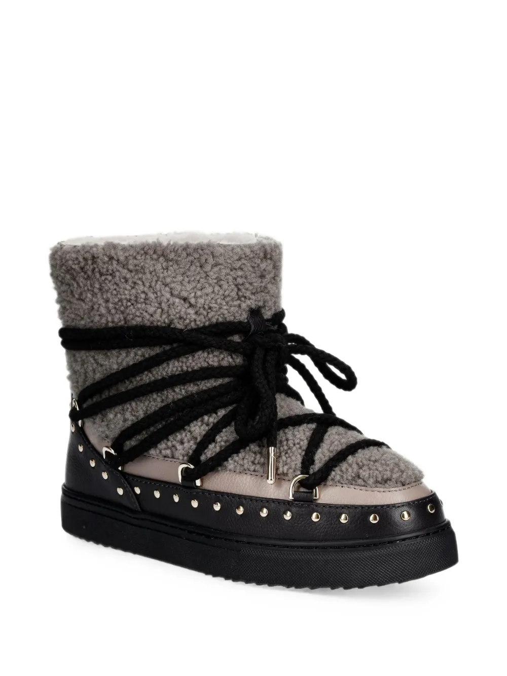 Inuikii Curly Rock studded ankle boots Grijs