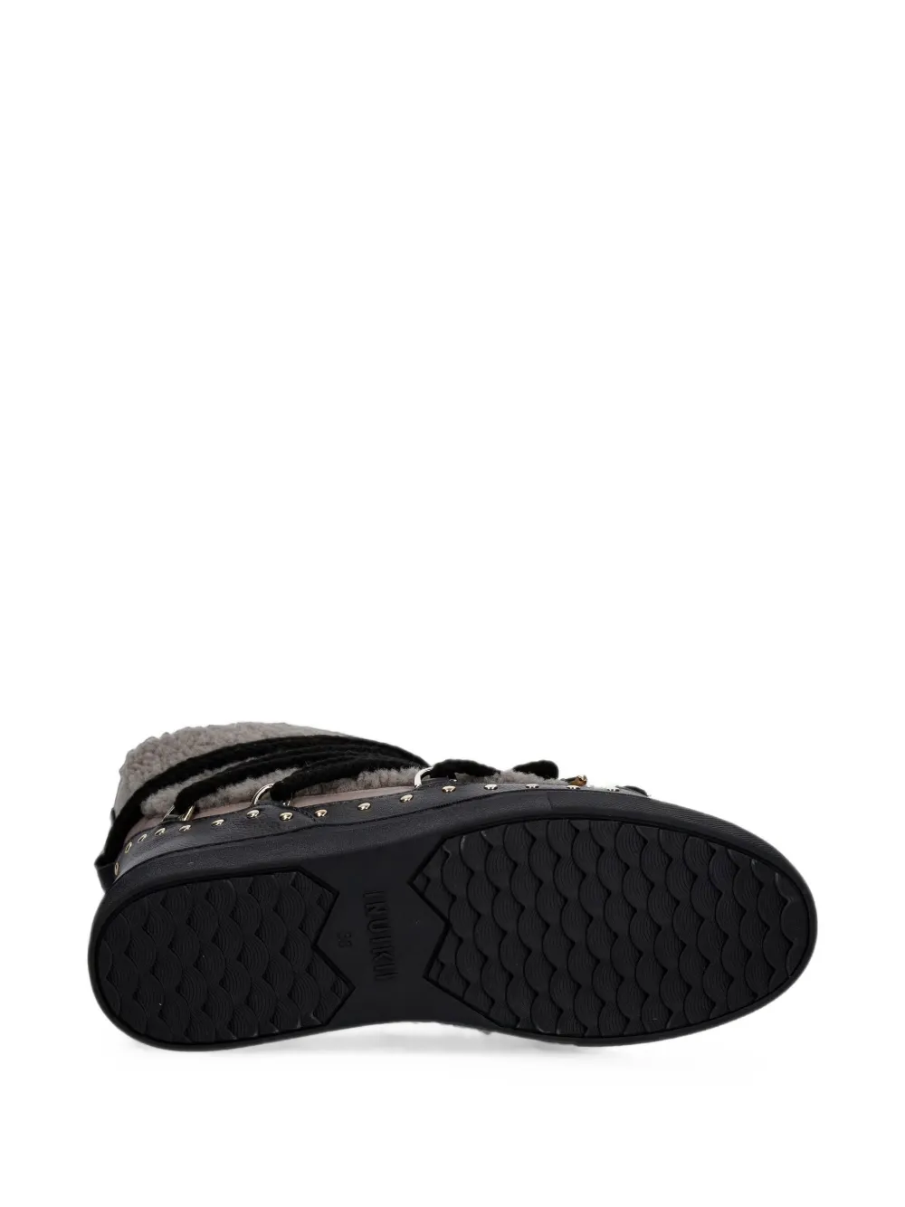 Inuikii Curly Rock studded ankle boots Grijs