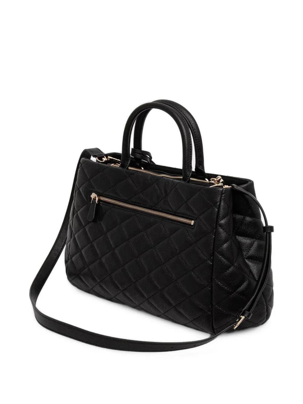 GUESS USA Shopper met logoplakkaat Zwart