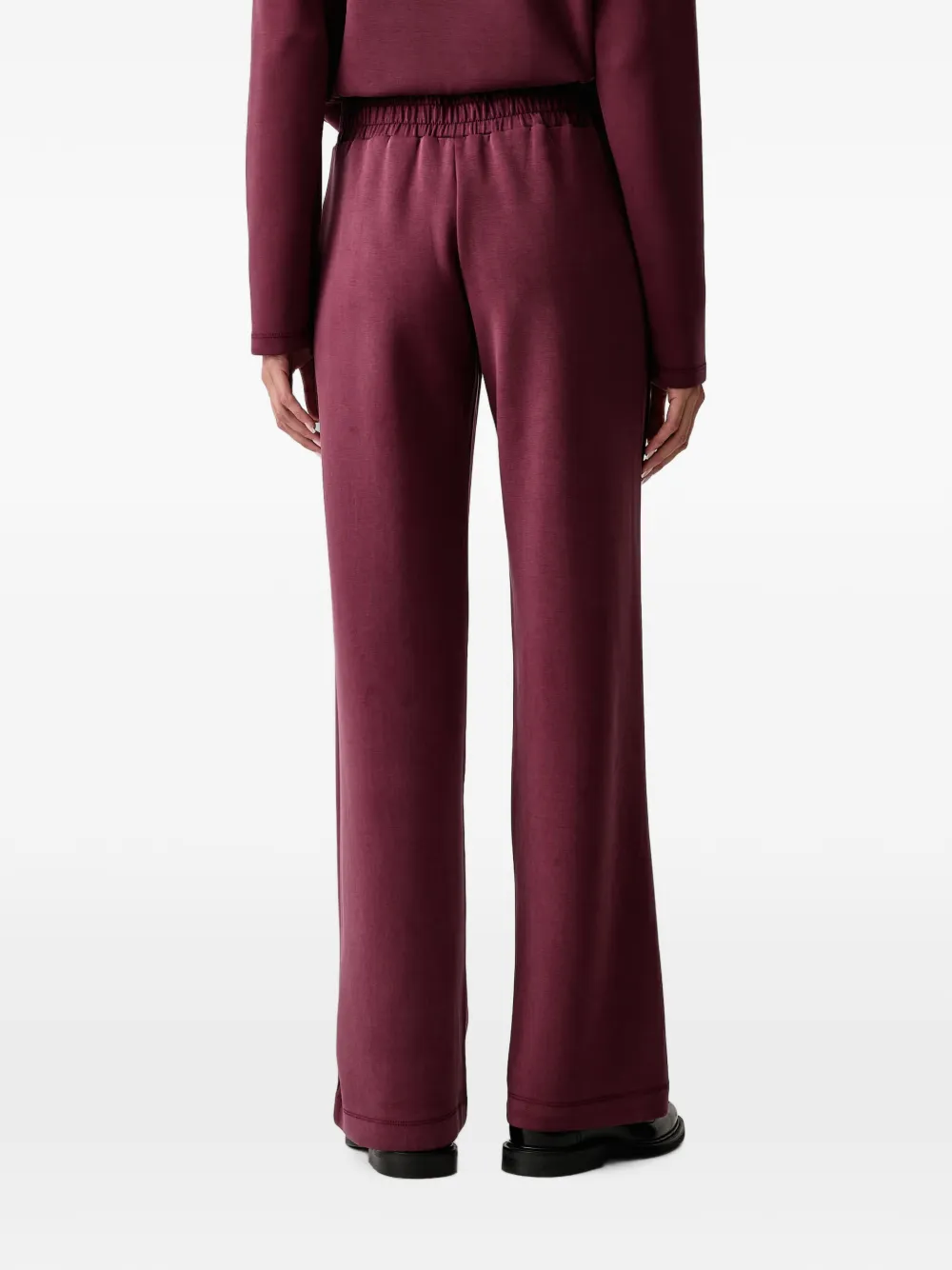 GUESS USA Olympe trainingsbroek met plooi-detail en logo-patch Rood