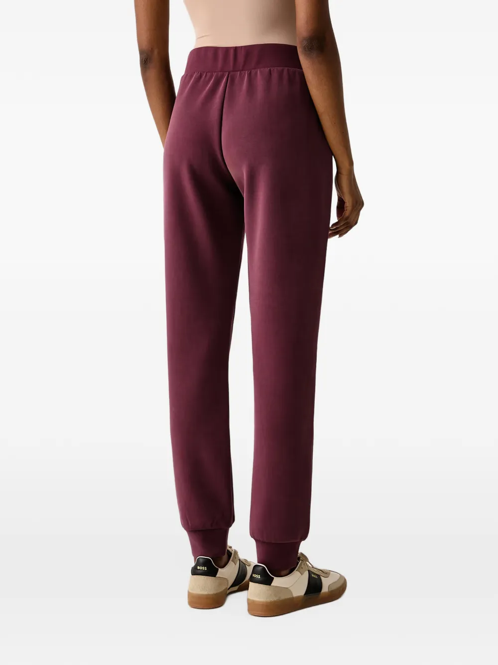 GUESS USA Trainingsbroek met logoplakkaat Rood