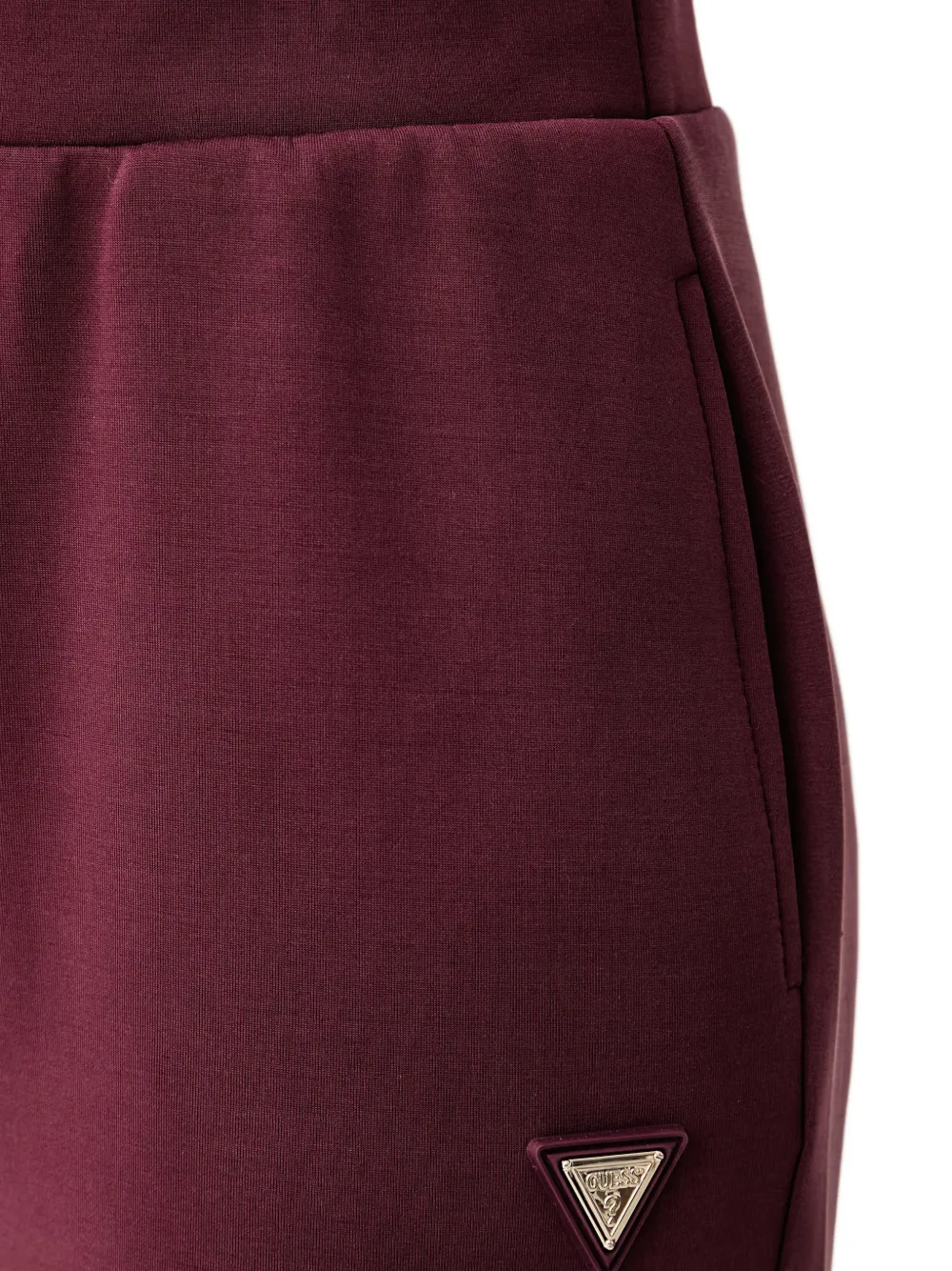 GUESS USA Trainingsbroek met logoplakkaat Rood