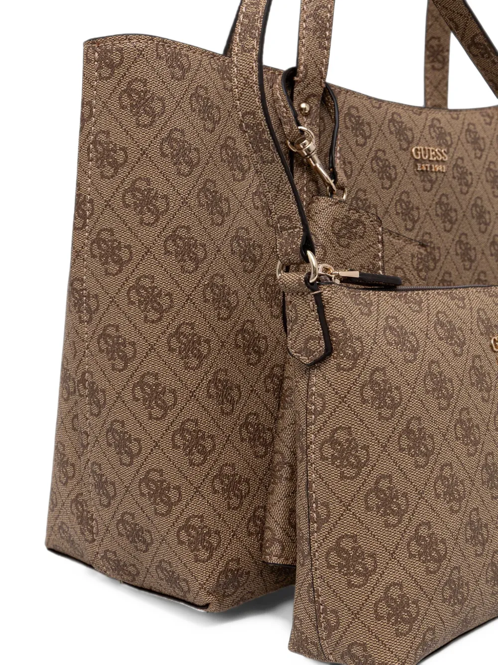 GUESS USA Brenton shopper met monogram-print Bruin