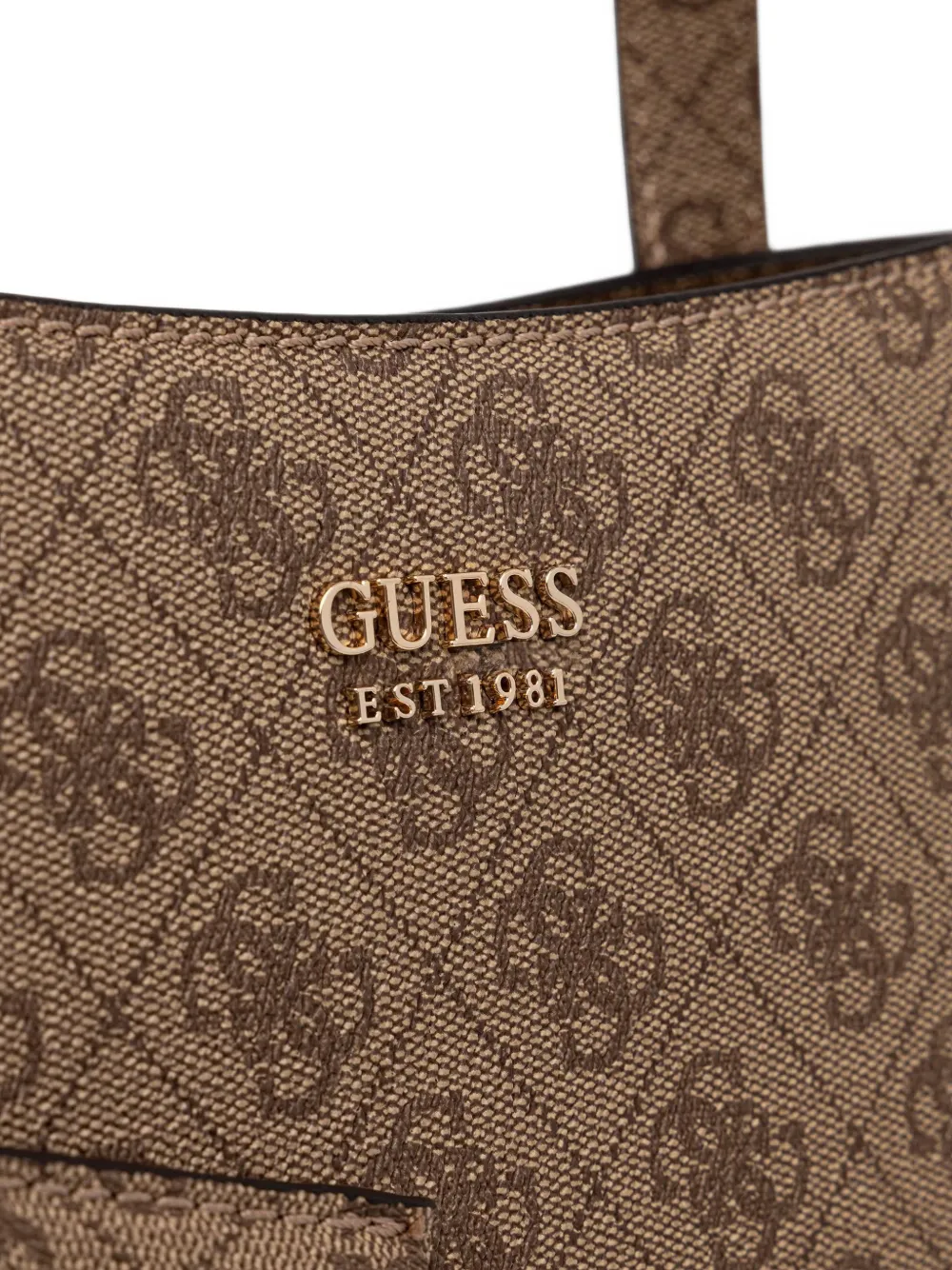 GUESS USA Brenton shopper met monogram-print Bruin