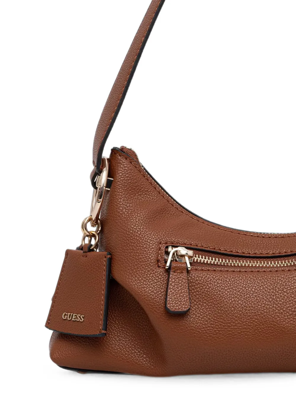 GUESS USA Suzy schoudertas met logoplakkaat Bruin