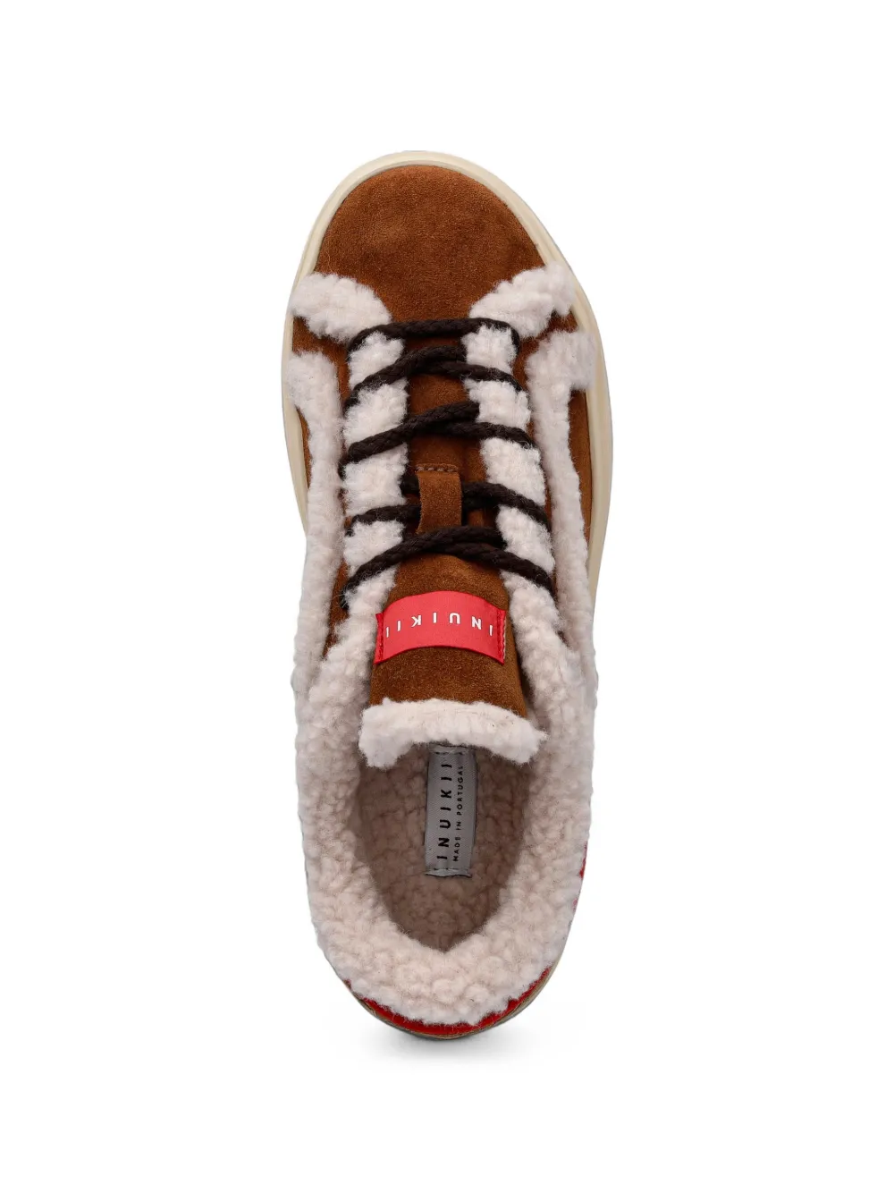 Inuikii Lila suede sneakers Bruin