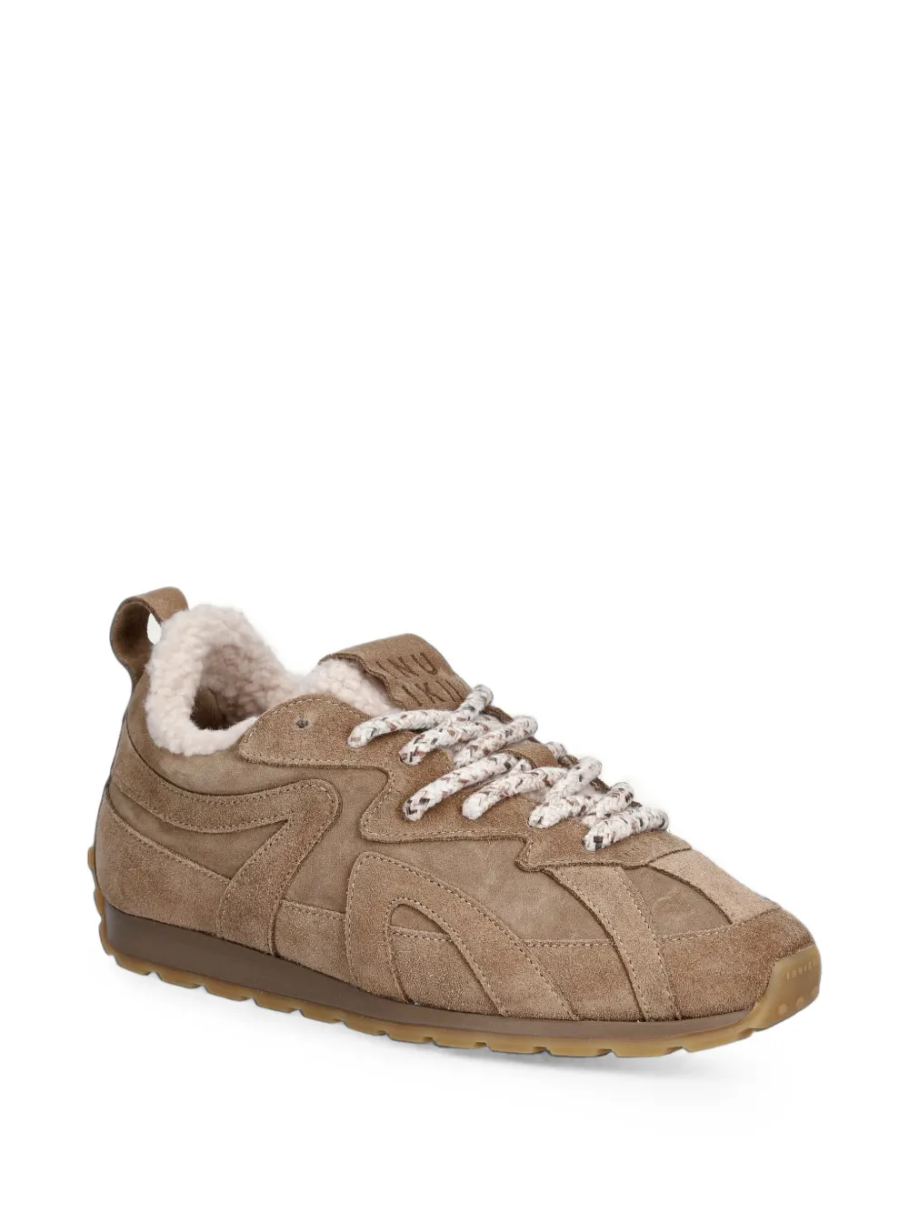 Inuikii Maribella suede sneakers Bruin