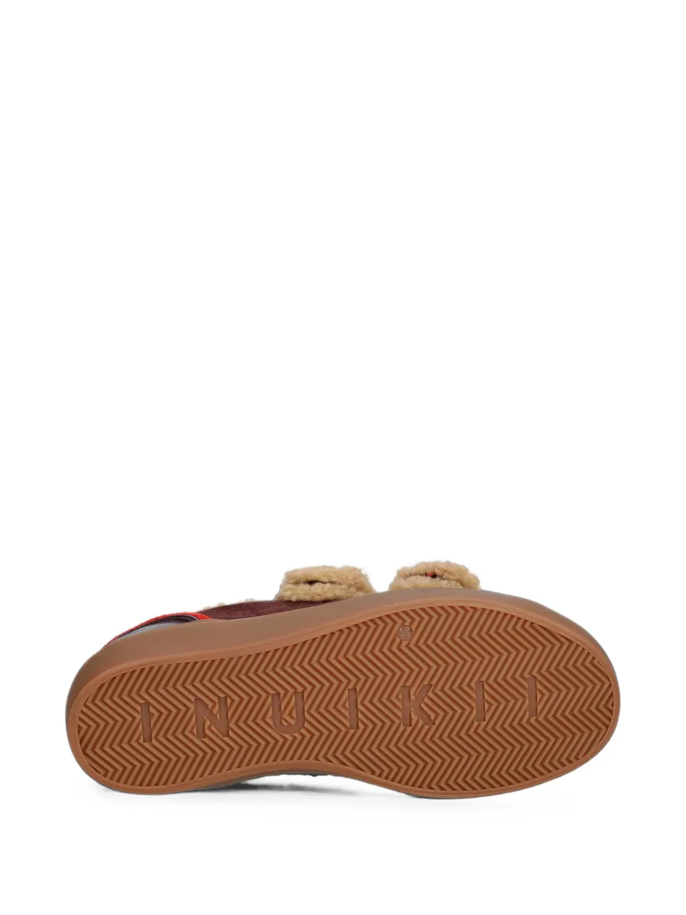 Inuikii Lila touch-strap sneakers Bruin