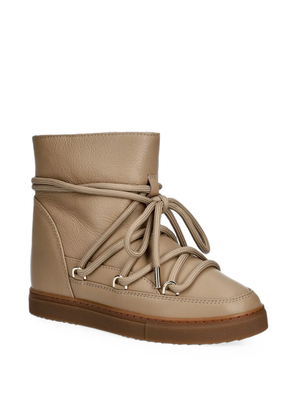 Inuikii lace-up ankle boots Beige