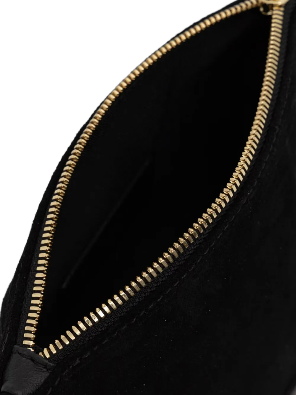 GIANNI CHIARINI Nora suède leren schoudertas Zwart