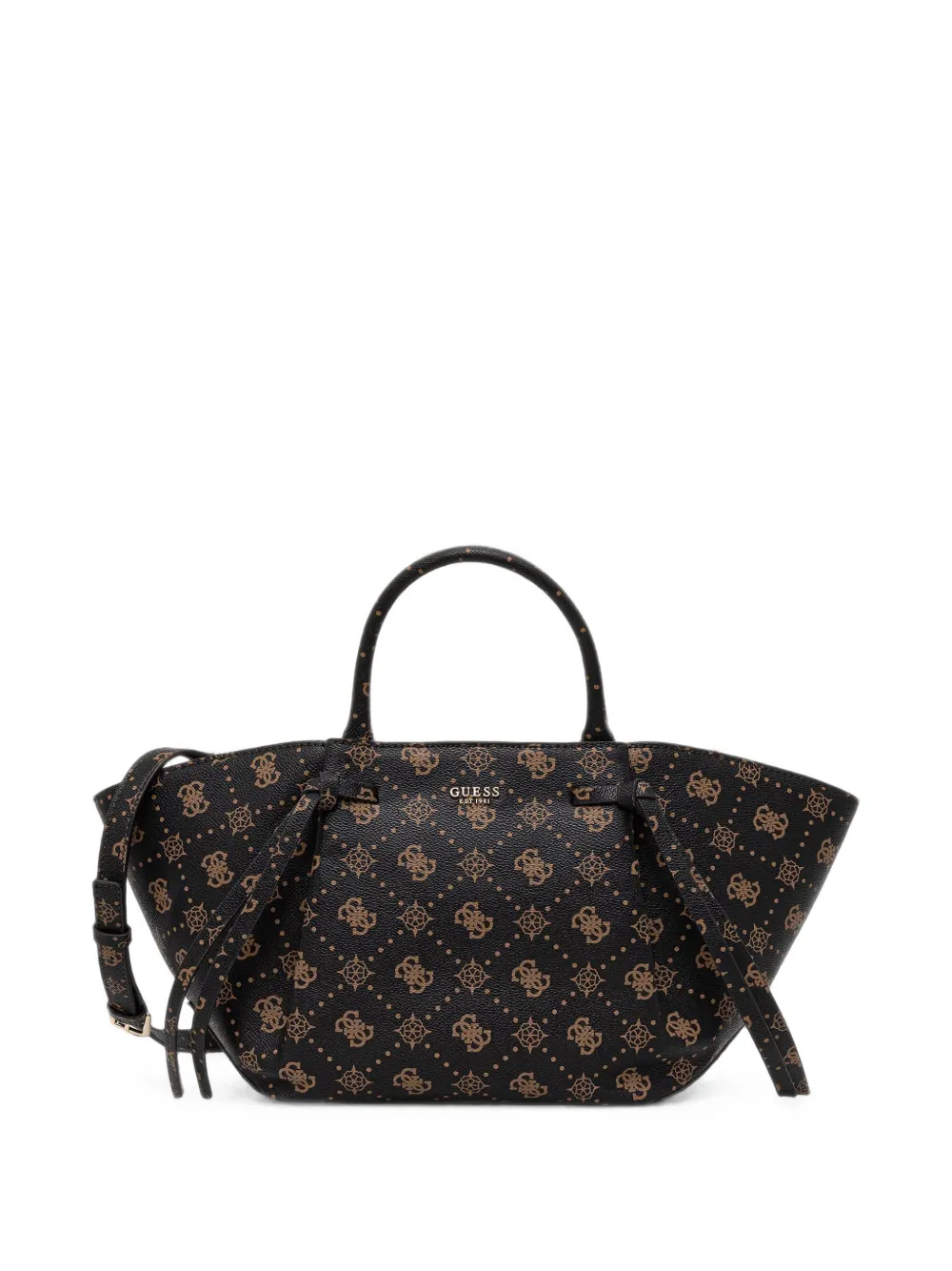 GUESS USA Allegra shopper met monogramprint Zwart