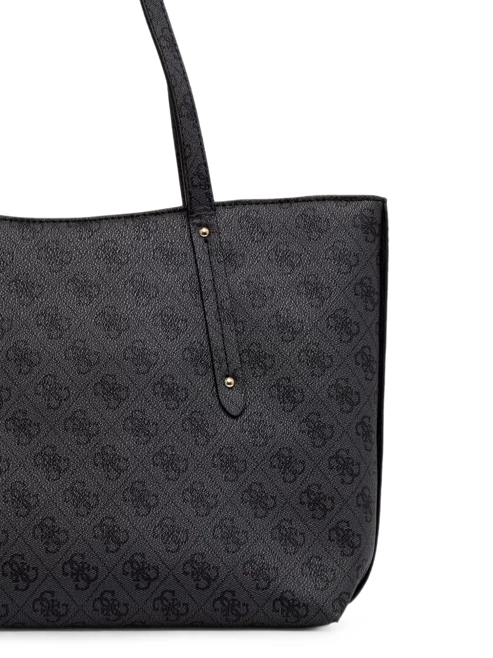 GUESS USA Brenton shopper met monogramprint Grijs