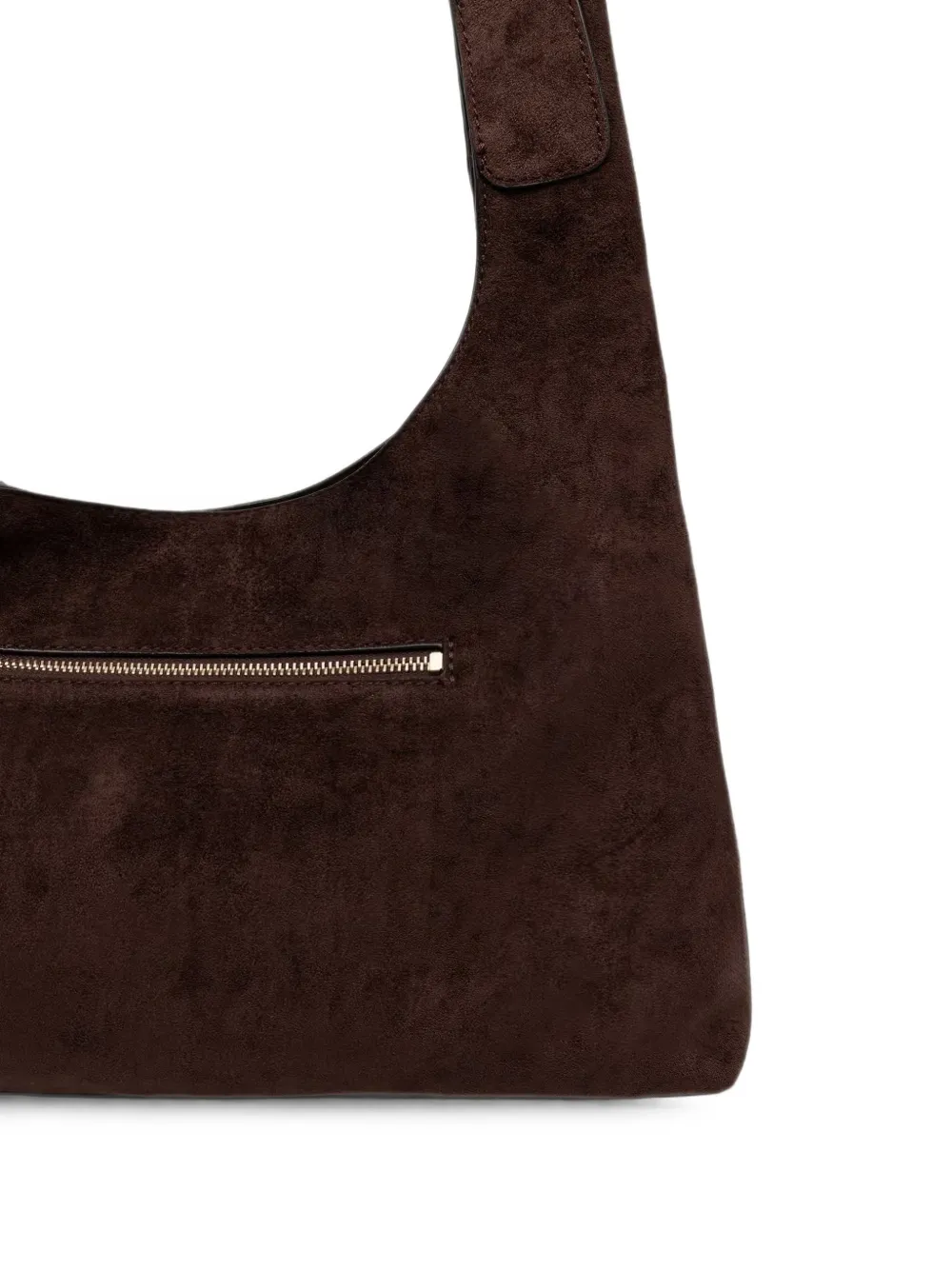 GUESS USA Sunset schoudertas met horsebit-detail Bruin