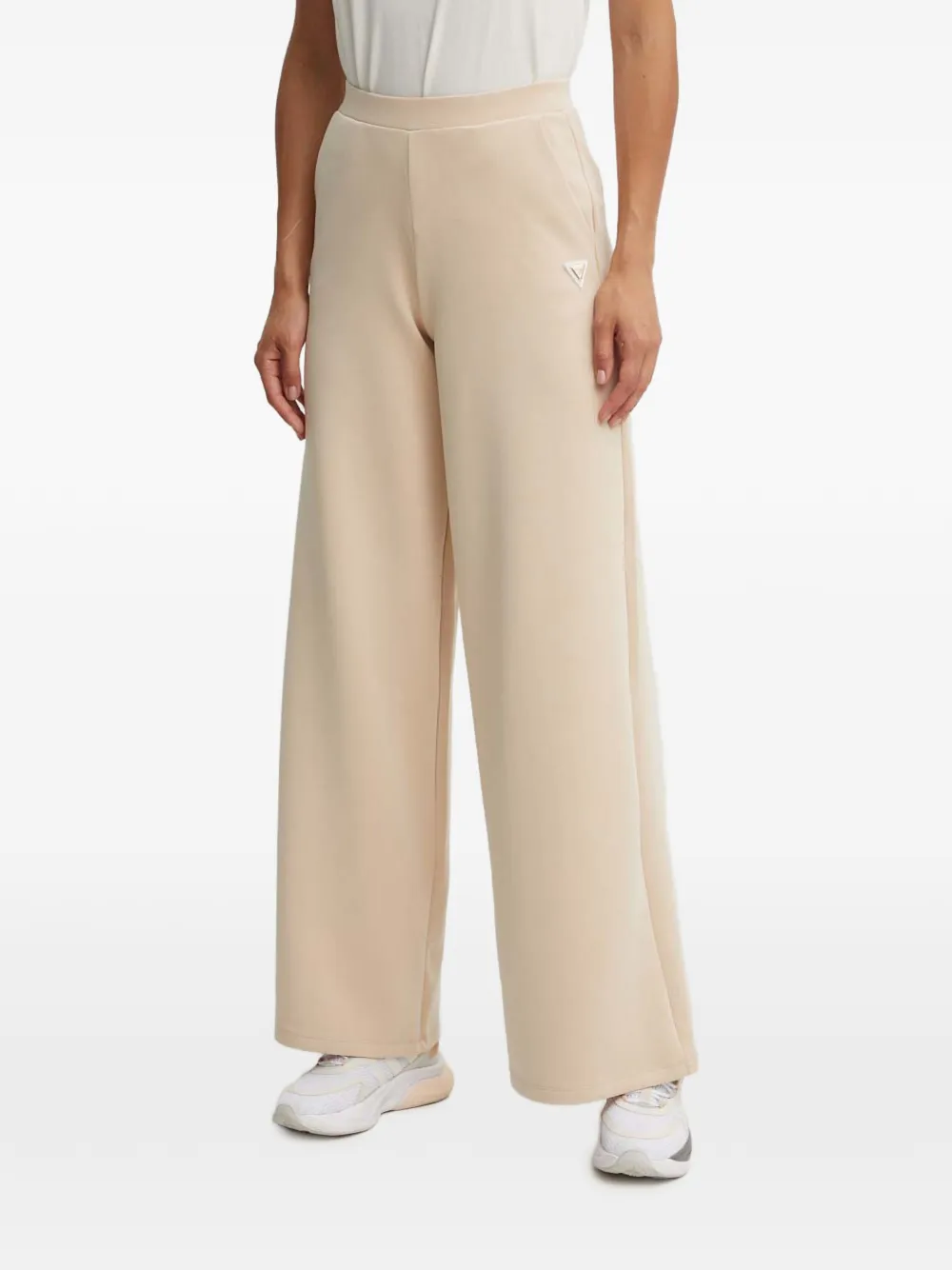 GUESS USA wide-leg pants - Toni neutri