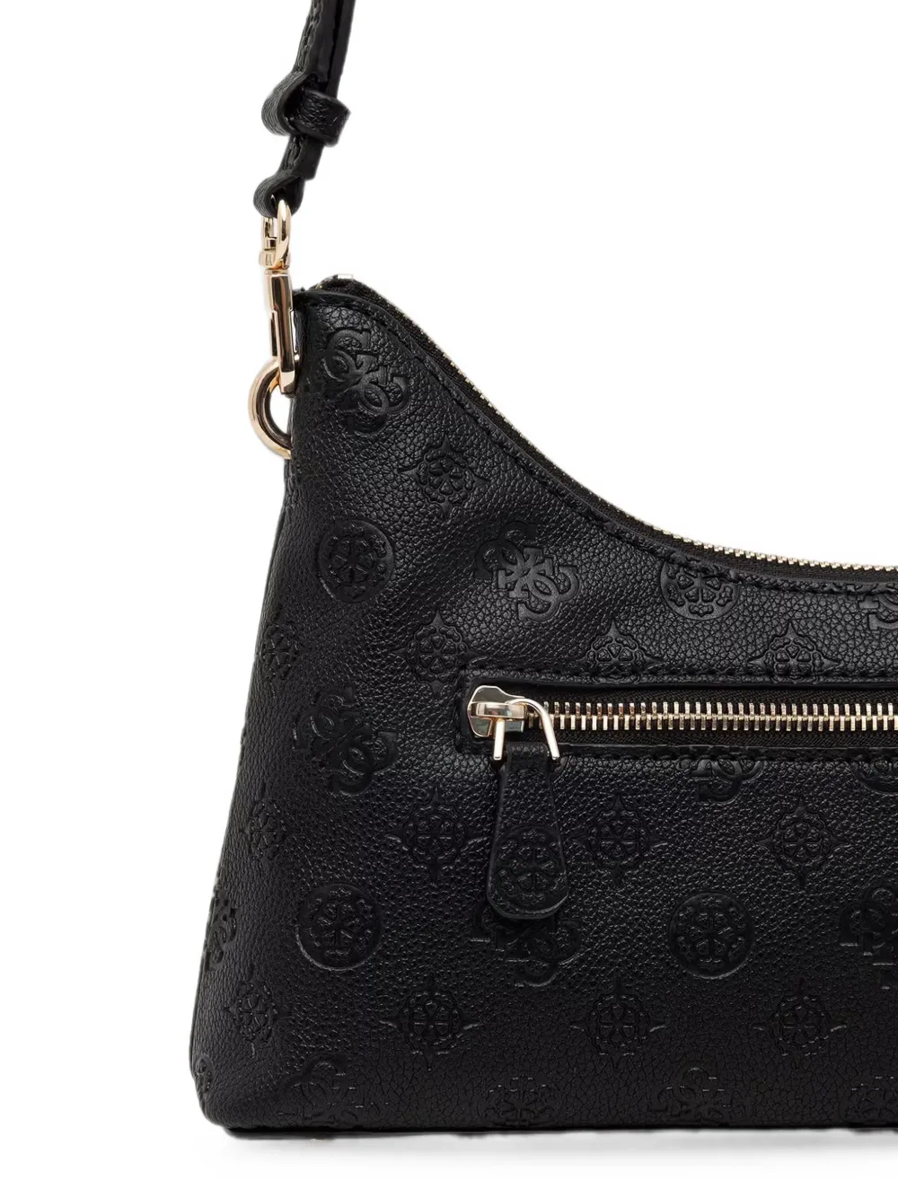 GUESS USA Blake schoudertas met logo-reliëf Zwart