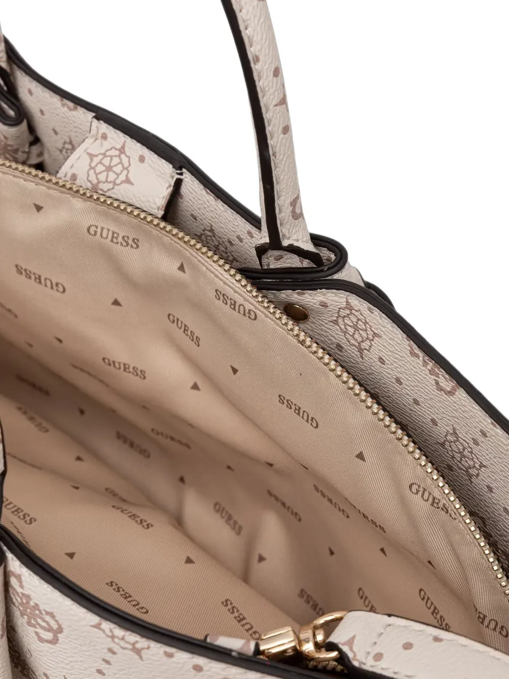 GUESS USA Shopper met logoprint Beige