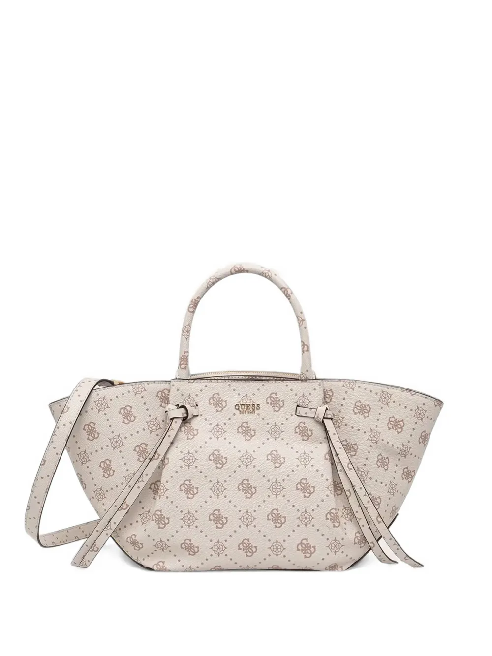 GUESS USA logo-print tote bag - Toni neutri