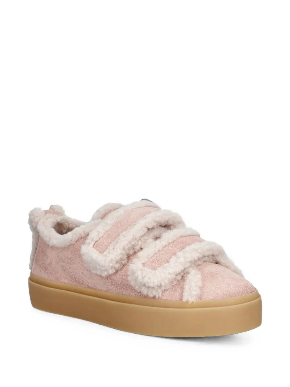 Inuikii Pastelle touch-strap sneakers Roze