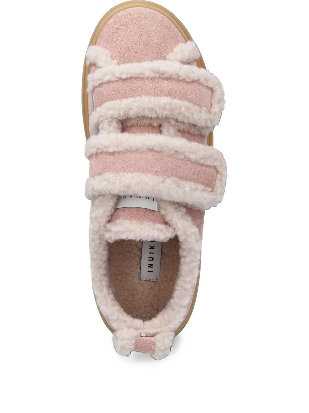Inuikii Pastelle touch-strap sneakers Roze
