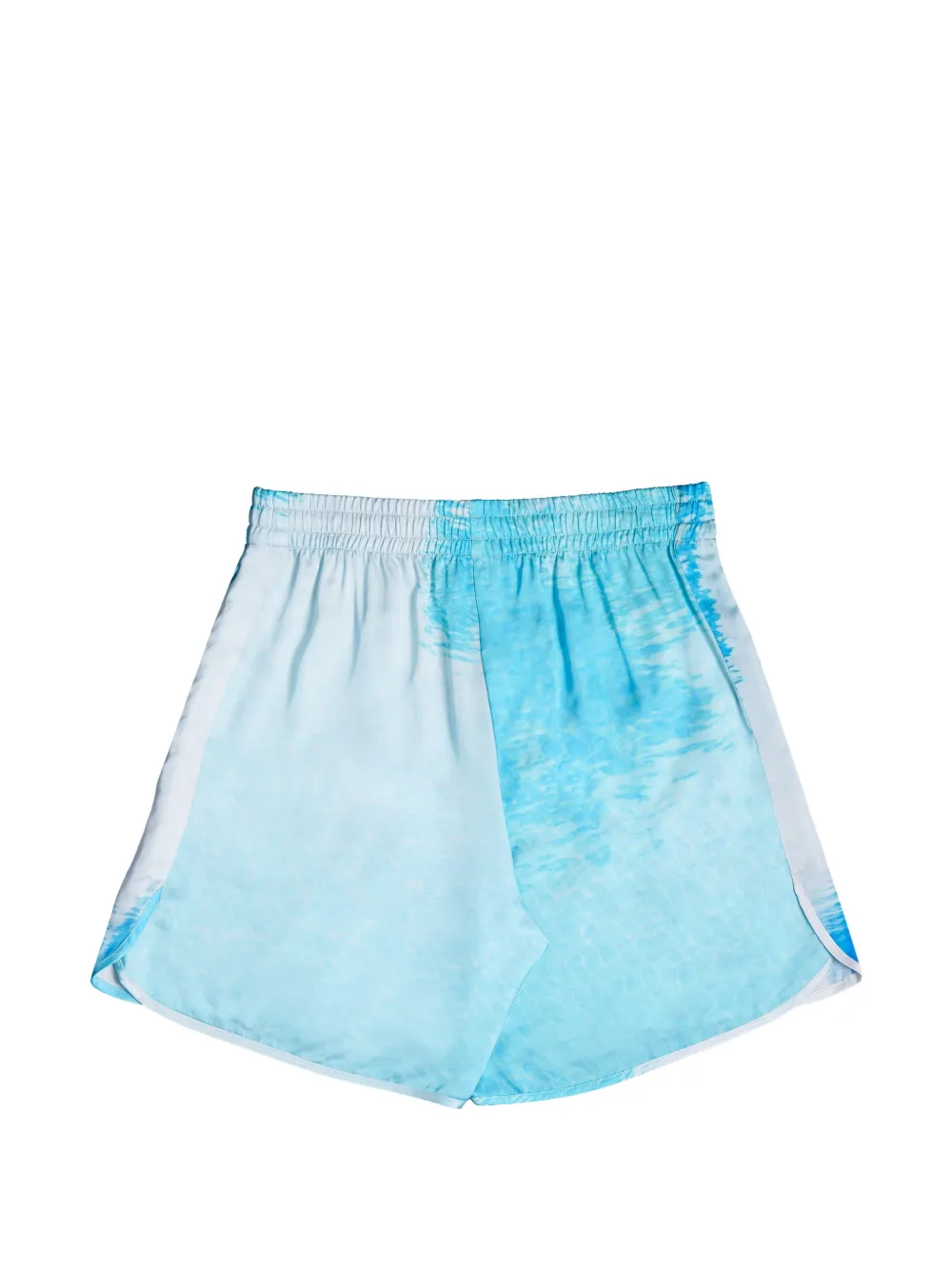 BLUE SKY INN Shadow shorts met grafische print Wit