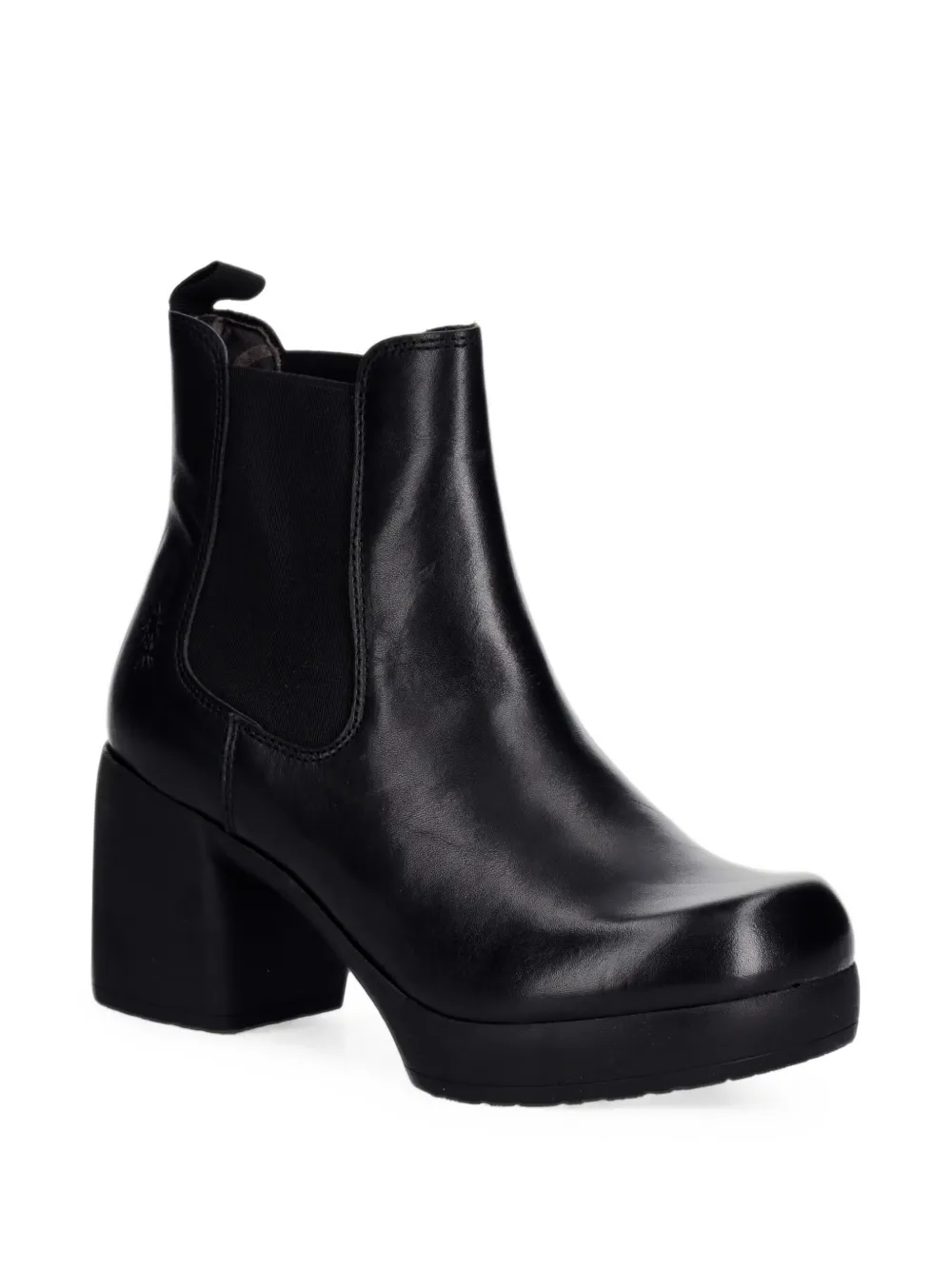 Fly London FAMY524FLY platform leather Chelsea boots Zwart