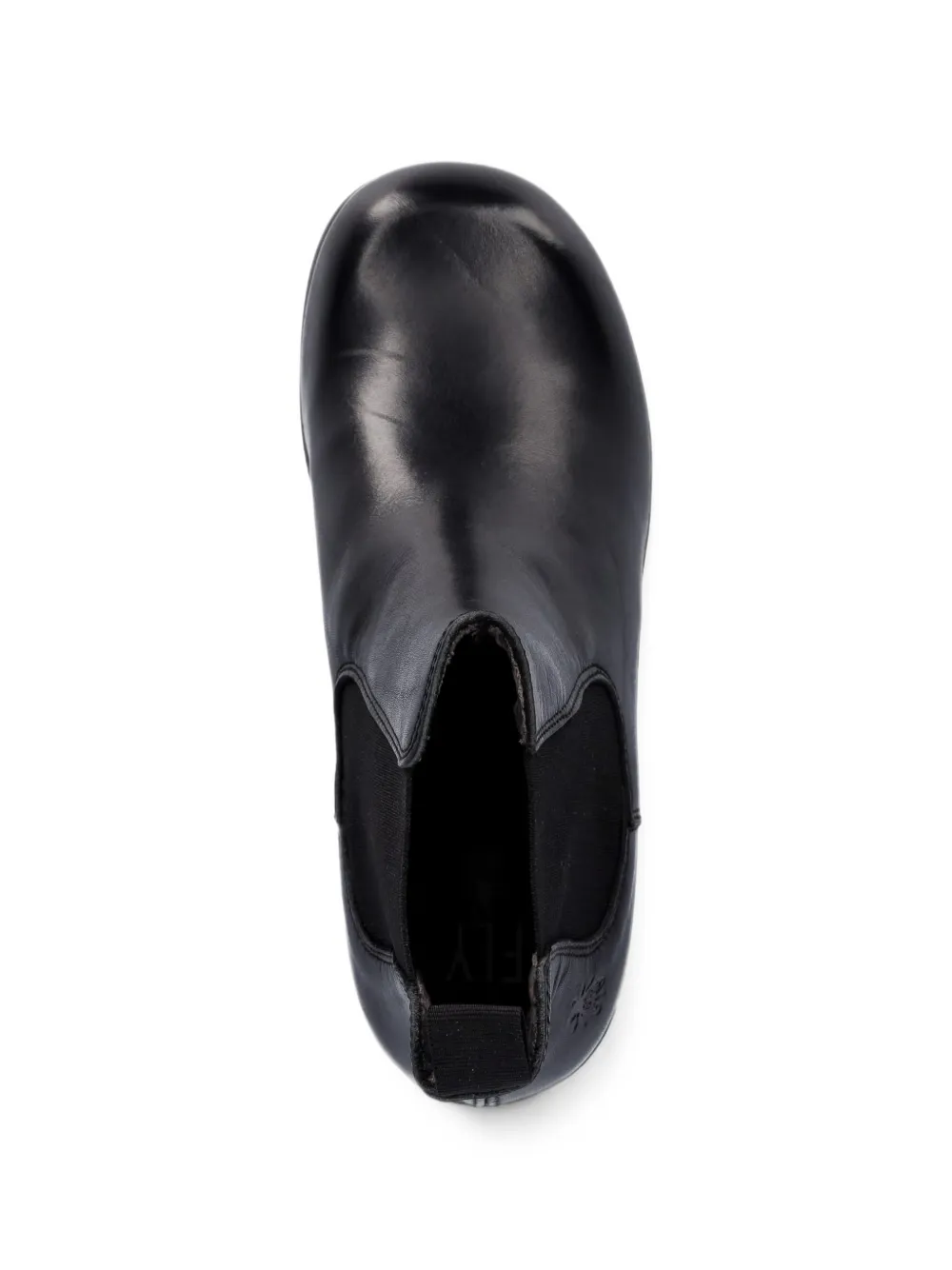 Fly London FAMY524FLY platform leather Chelsea boots Zwart