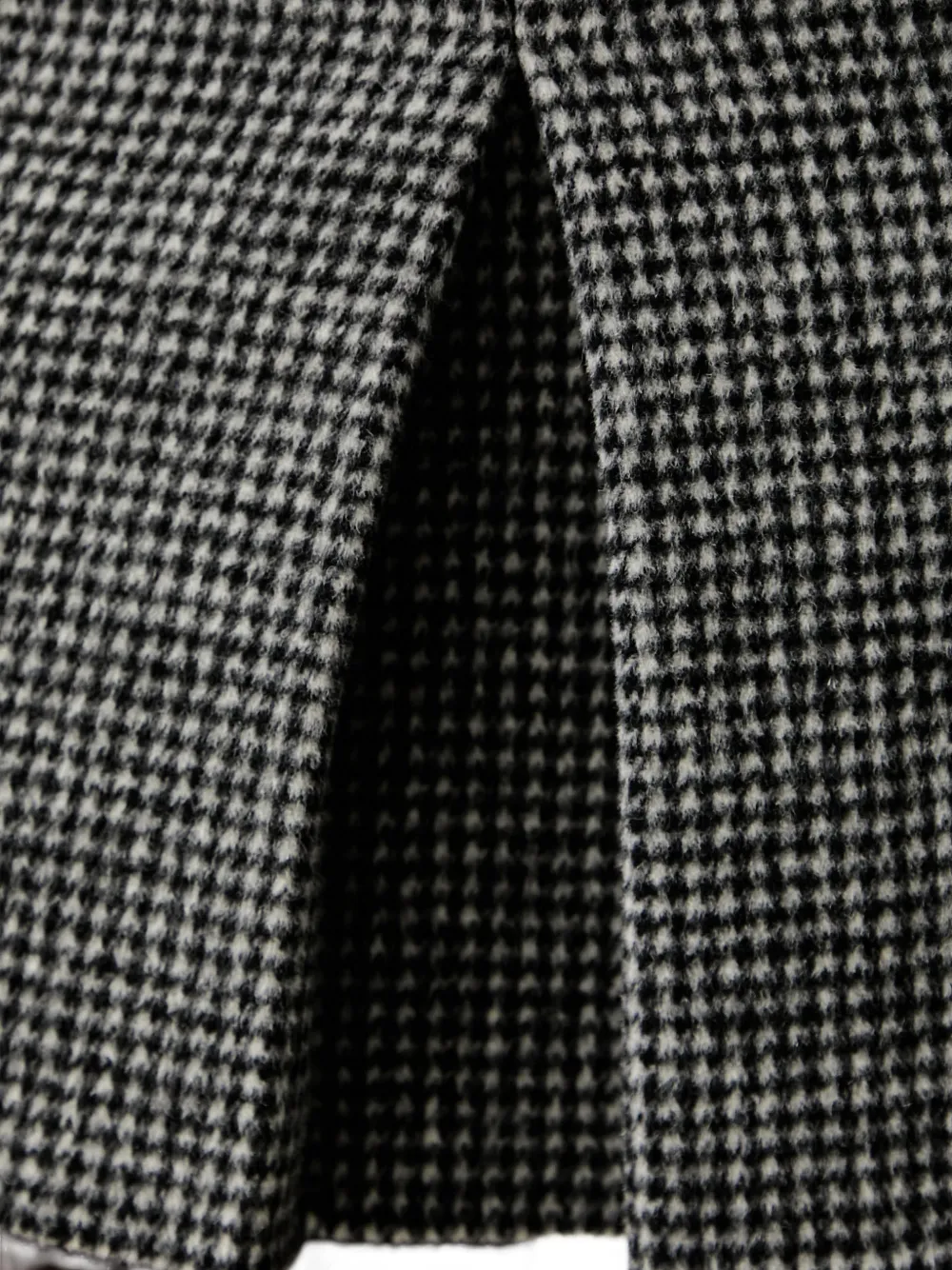 ERMANNO FIRENZE houndstooth-pattern pleated mini skirt Grijs