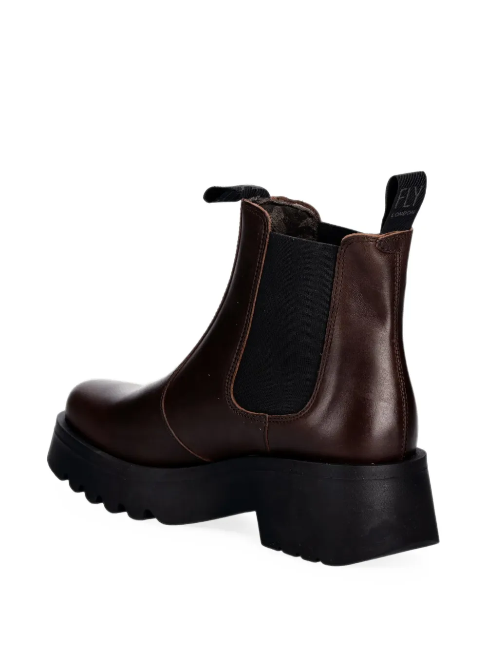 Fly London chunky-sole Chelsea boots Bruin