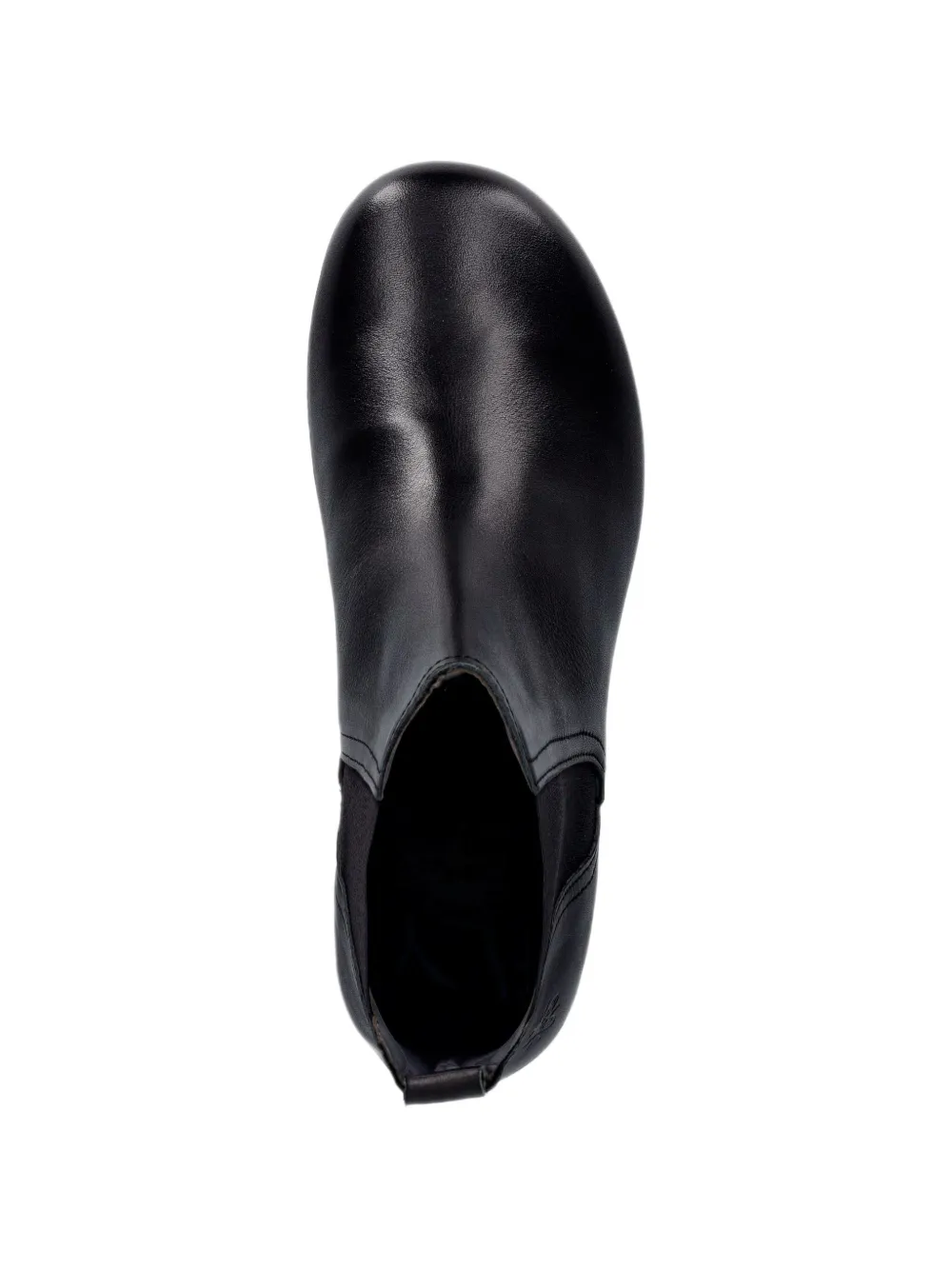 Fly London wedge-sole elasticated Chelsea boots Zwart