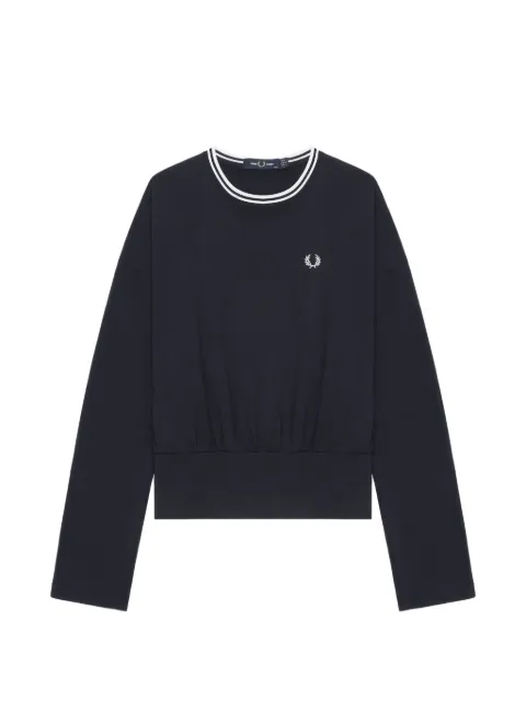 Fred Perry Laurel Wreath gathered T-shirt