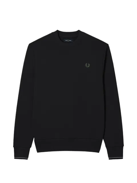 Fred Perry Laurel Wreath embroidered sweater