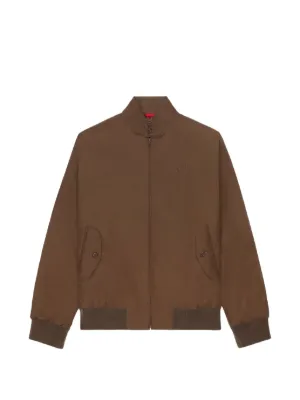 FRED PERRY ブラウン ジップアップジャケット UK 10 Fred Perry Jackets for Men - Shop Now on FARFETCH