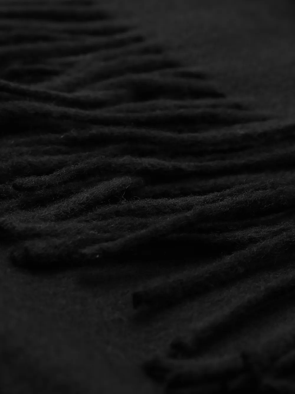 Fred Perry Sjaal met geborduurd logo Zwart