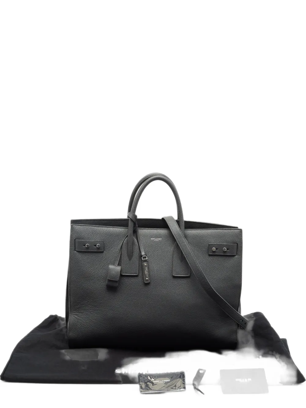 Saint Laurent Pre-Owned large Sac De Jour tote bag - Grau