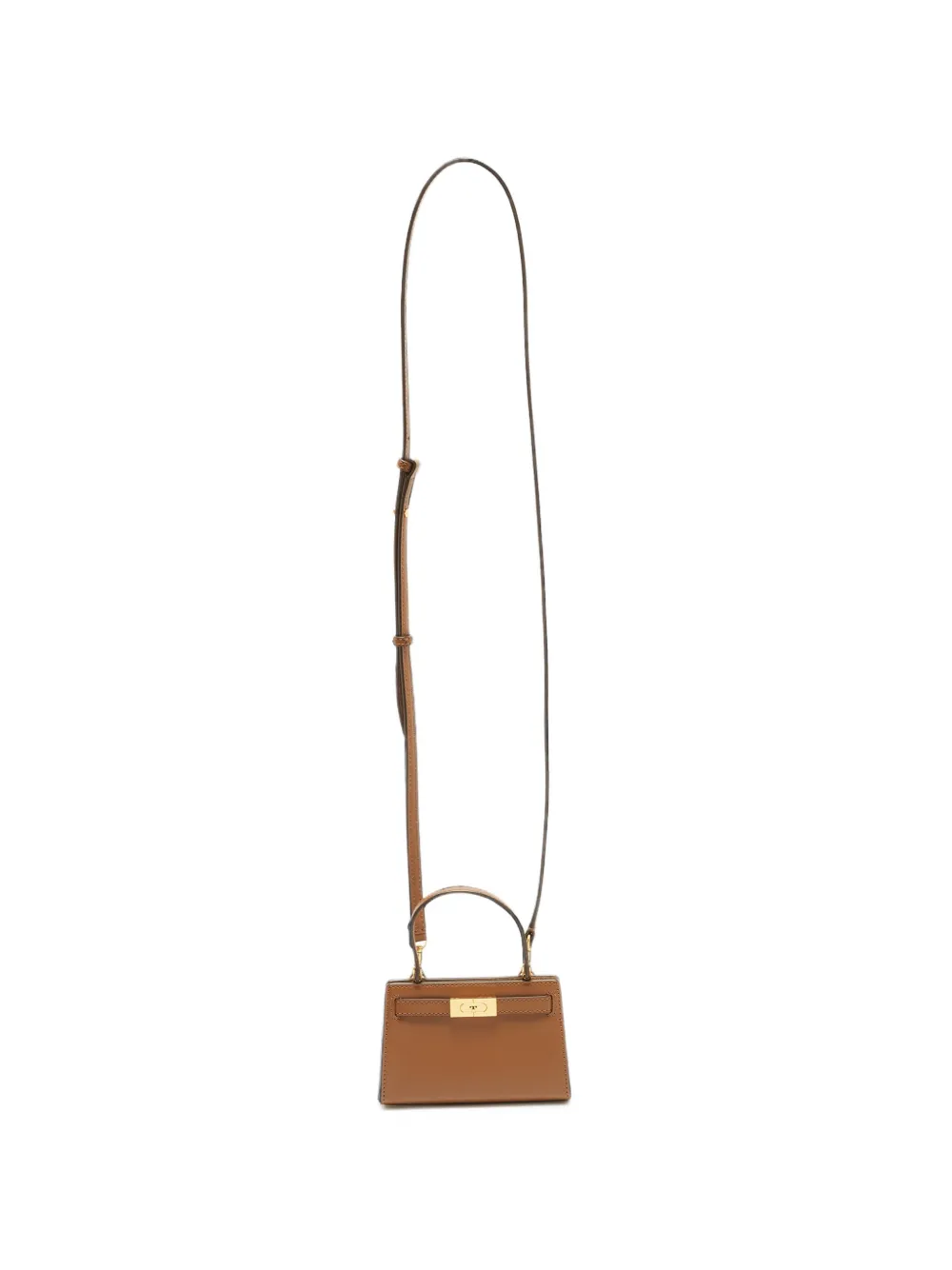 Tory Burch nano Lee Radziwill cross body bag - Braun