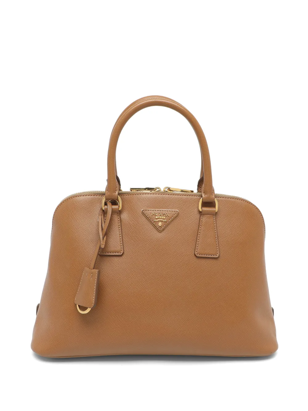 Prada Pre-Owned Borsa tote Promenade media - Marrone